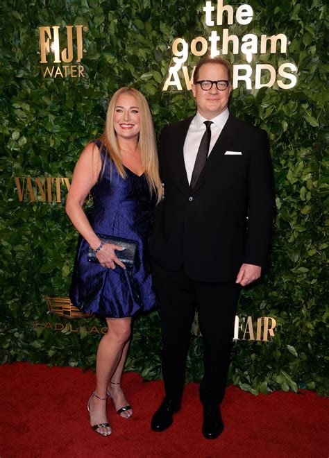 brendan fraser girlfriend.